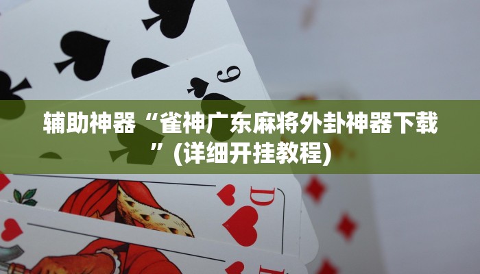 辅助神器“雀神广东麻将外卦神器下载”(详细开挂教程)