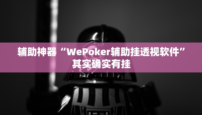 辅助神器“WePoker辅助挂透视软件”其实确实有挂