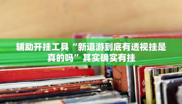 辅助开挂工具“新道游到底有透视挂是真的吗”其实确实有挂