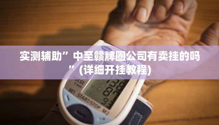 实测辅助”中至赣牌圈公司有卖挂的吗”(详细开挂教程)