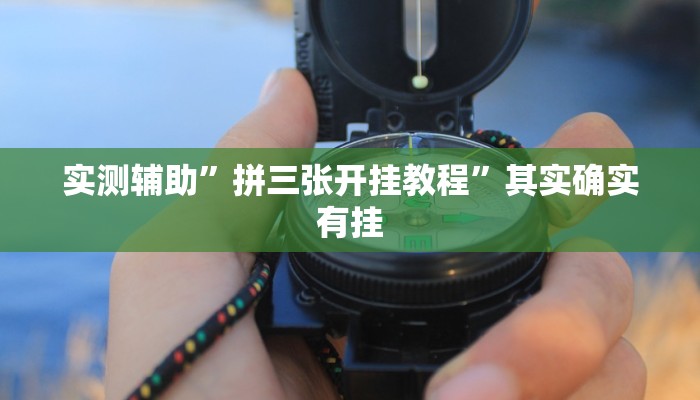 实测辅助”拼三张开挂教程”其实确实有挂