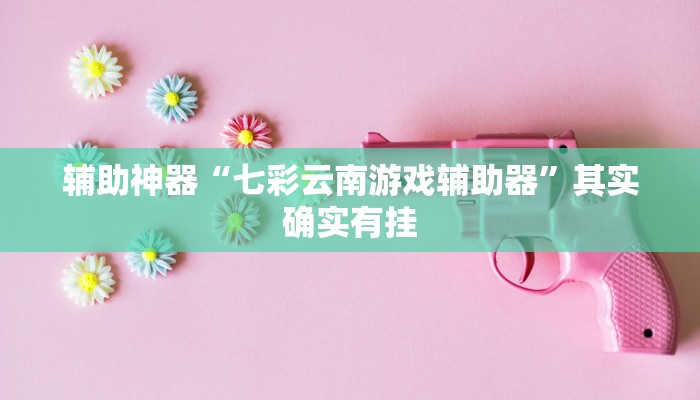 辅助神器“七彩云南游戏辅助器”其实确实有挂